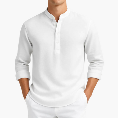 Nils | Herrenhemd mit Stehkragen