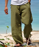 Theo - Hose Herren - für sonnige Outdoor-Spaziergänge in Grün