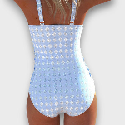 Olympe – Badeanzug mit plissierter Silhouette