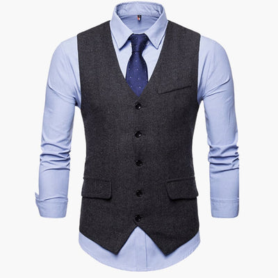 Klassische Trachten weste mit Taschen für Herren - Oktoberfest 2025