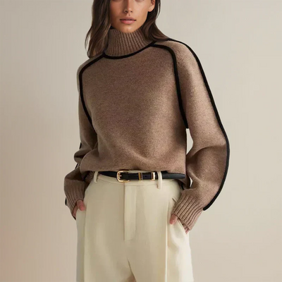 Amanda™ | Stilvoller Rollkragenpullover