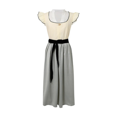 Damen Weiß Oktoberfest Dirndl Kleid