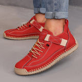 Luke - Stilvolle Outdoor-Schuhe für Herren in Rot