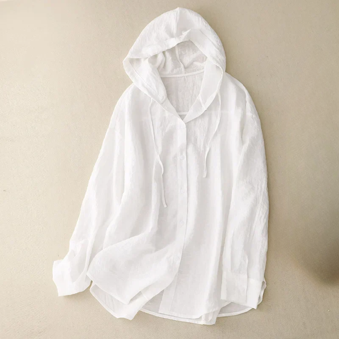 Melanie | Leichte Kapuzenbluse