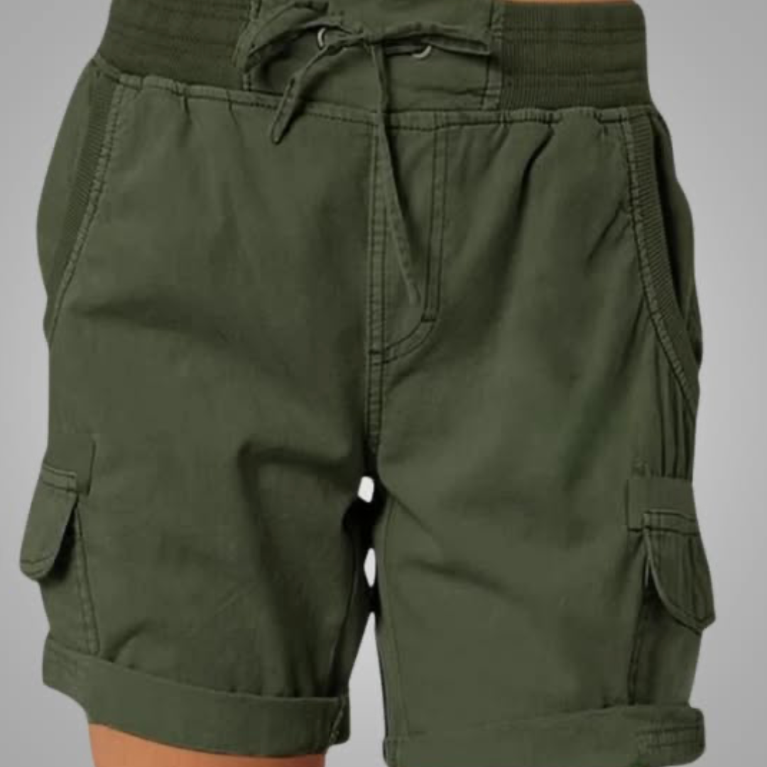 Dorlina – Cargo-Shorts mit elastischem Tunnelzug