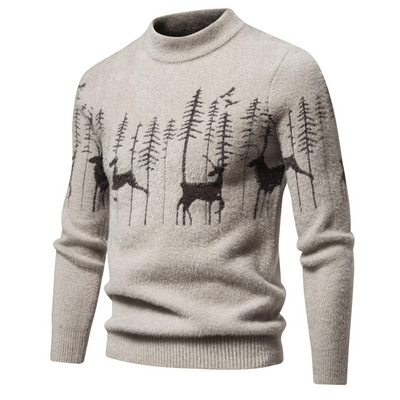 Premium Herren Pullover im Weihnachts Look