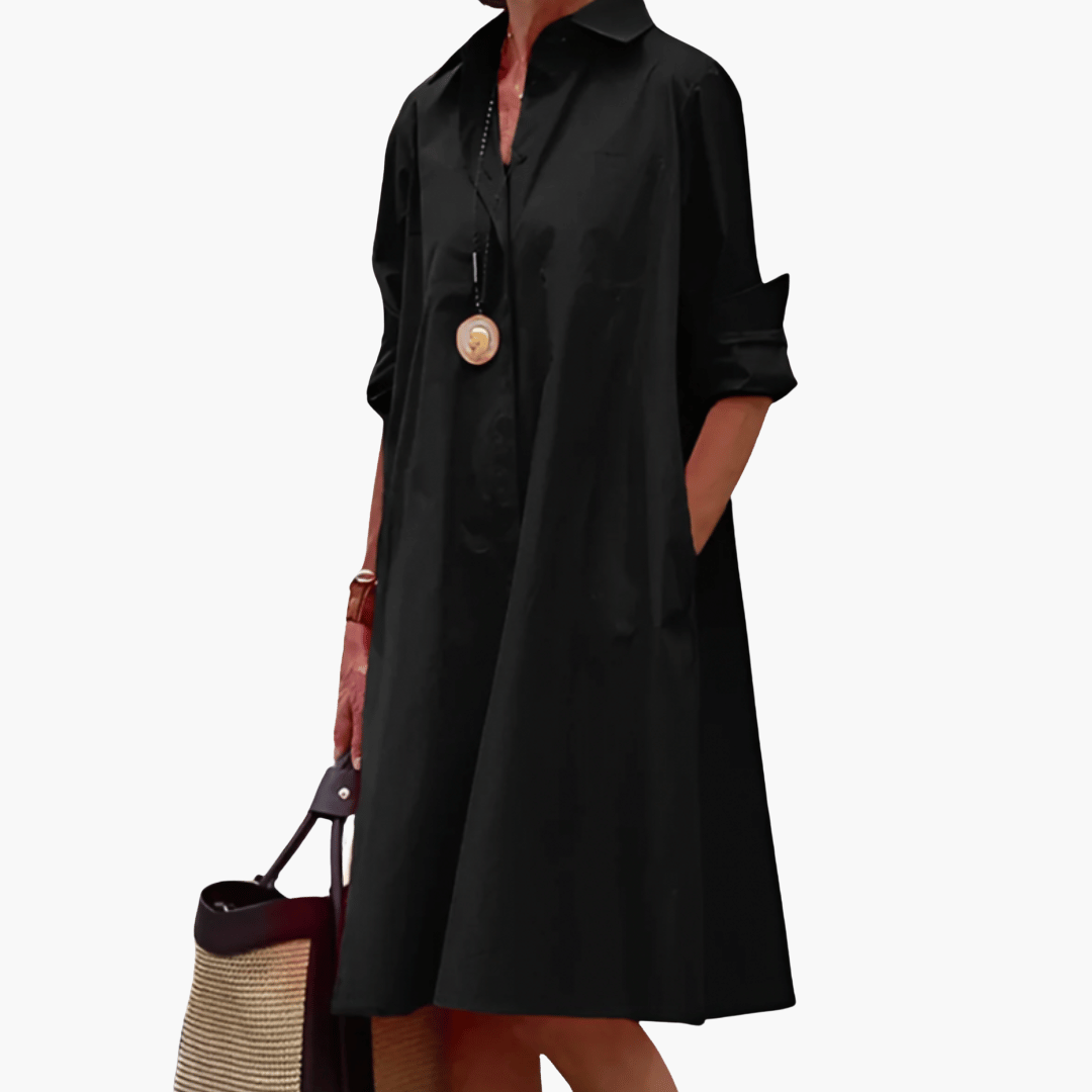 Marie | Stylisches Polo-Kleid aus Premiumstoff