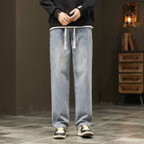 Marius | Lockere Straight-Jeans für Herren in Hellblau