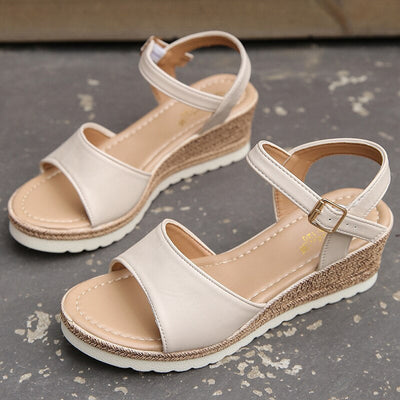 Carolina - Orthopädische Komfortsandalen mit Knöchelschnalle