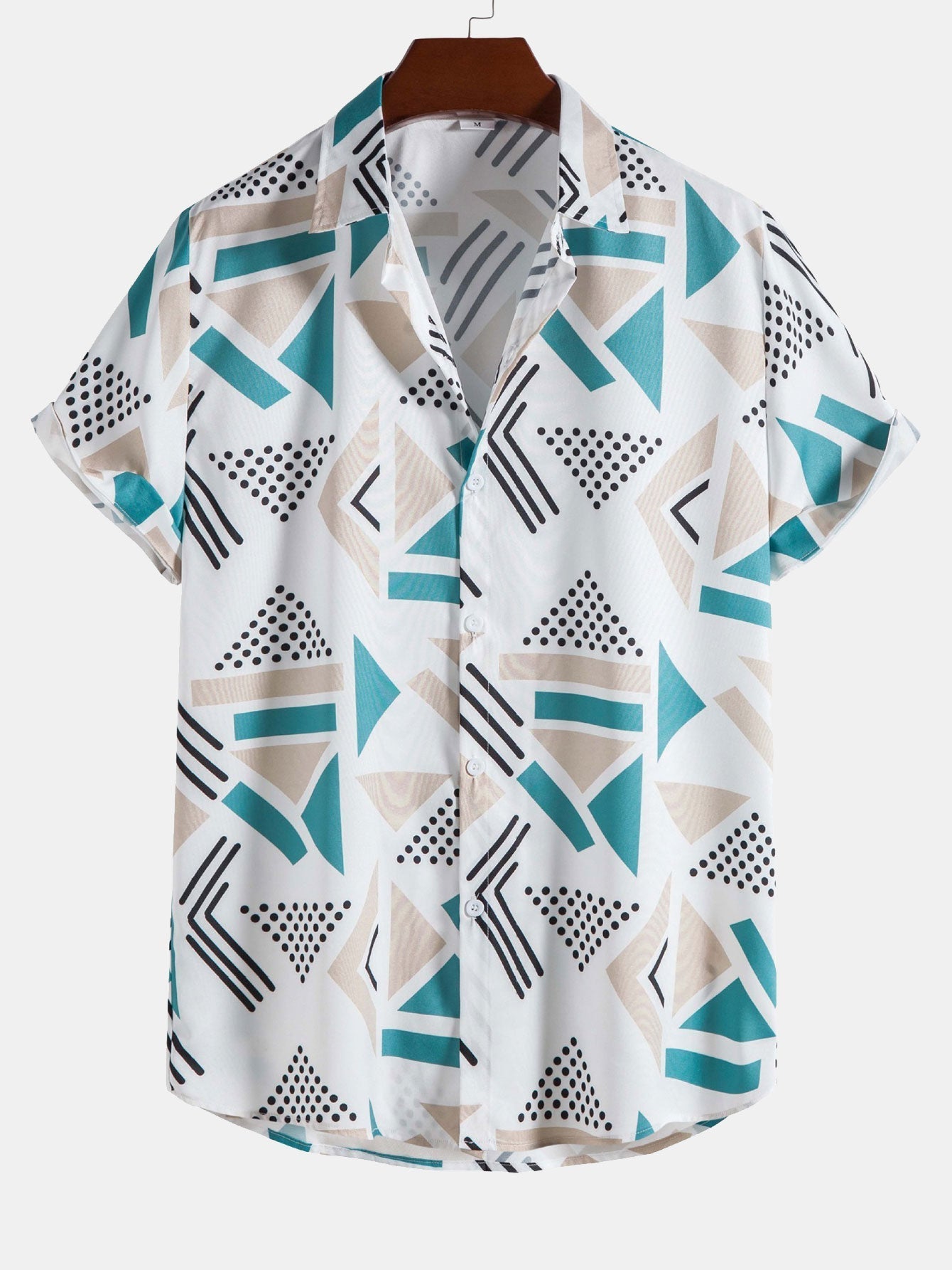 Shirt mit geometrischem Druck