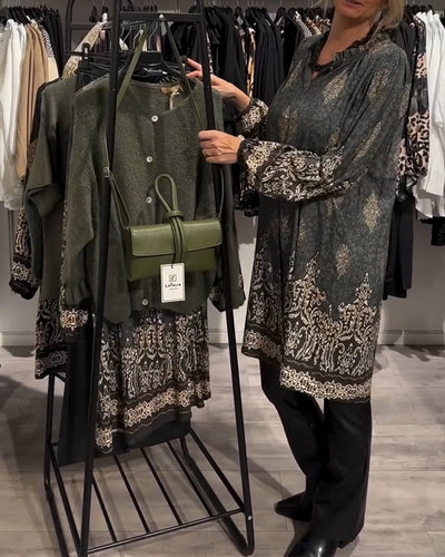 Ilse | Vintage-inspiriertes Kleid mit Knopfleiste