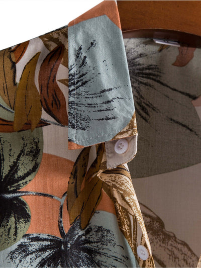 Shirt mit tropischem Druck