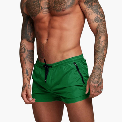 Schnelltrocknende Shorts - für Herren mit Stretch & Zipper