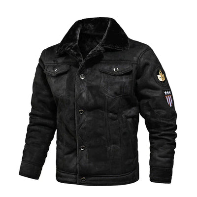 Pablo - Herren Lederjacke Schwarz