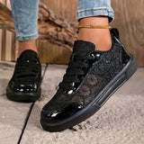 Zianelle - Stylische Freizeit-Sneaker in Schwarz