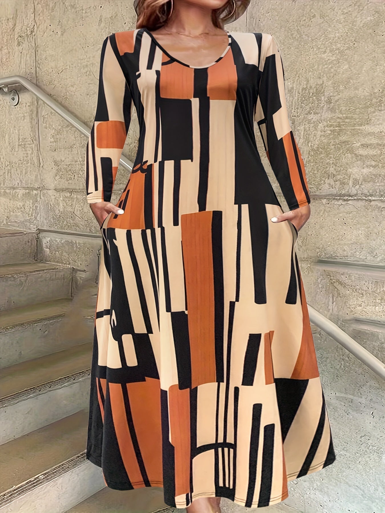 Polly® | Plus-Size-Kleid mit Taschen