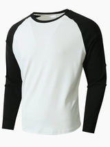Langärmliges Thermoshirt – John in Weiß