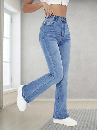 Lovisa - Hellblaue Bootcut-Jeans