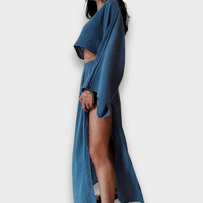 Elise – Lockeres Leinen-Set