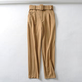 Dolly - Damen-Gürtelhose in Khaki