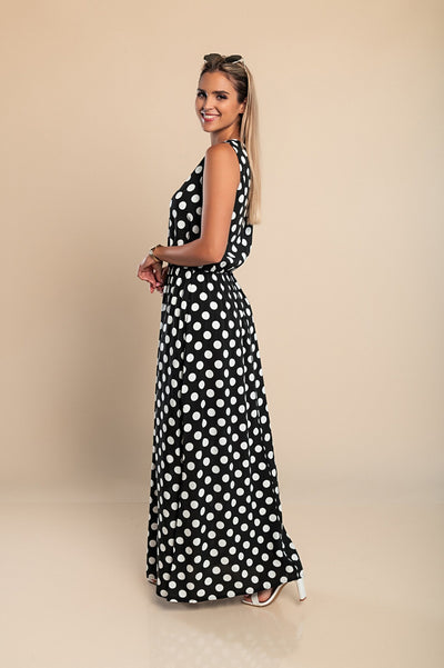 Lola - Polka Dot Maxi Dress