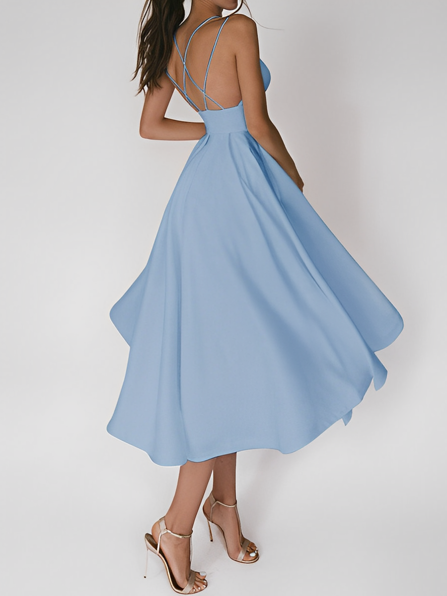 Arlette - Elegantes Spaghetti-Kleid für Damen