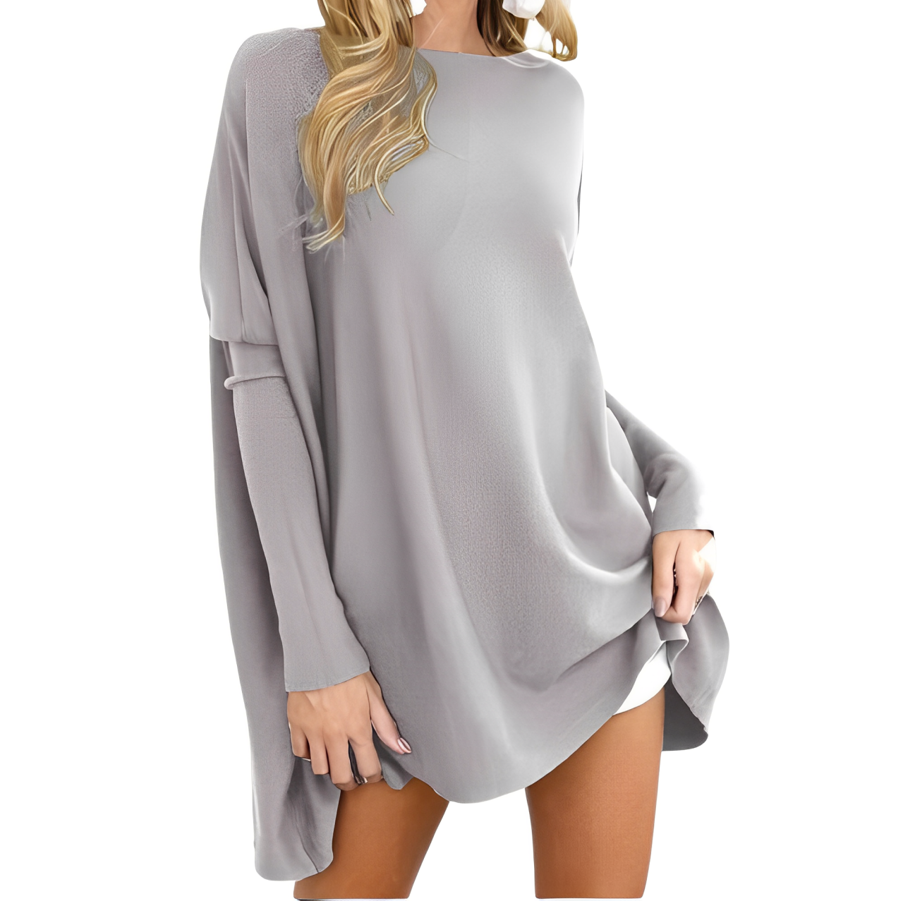 Leandra - Oversize-Krawatten-Hemd