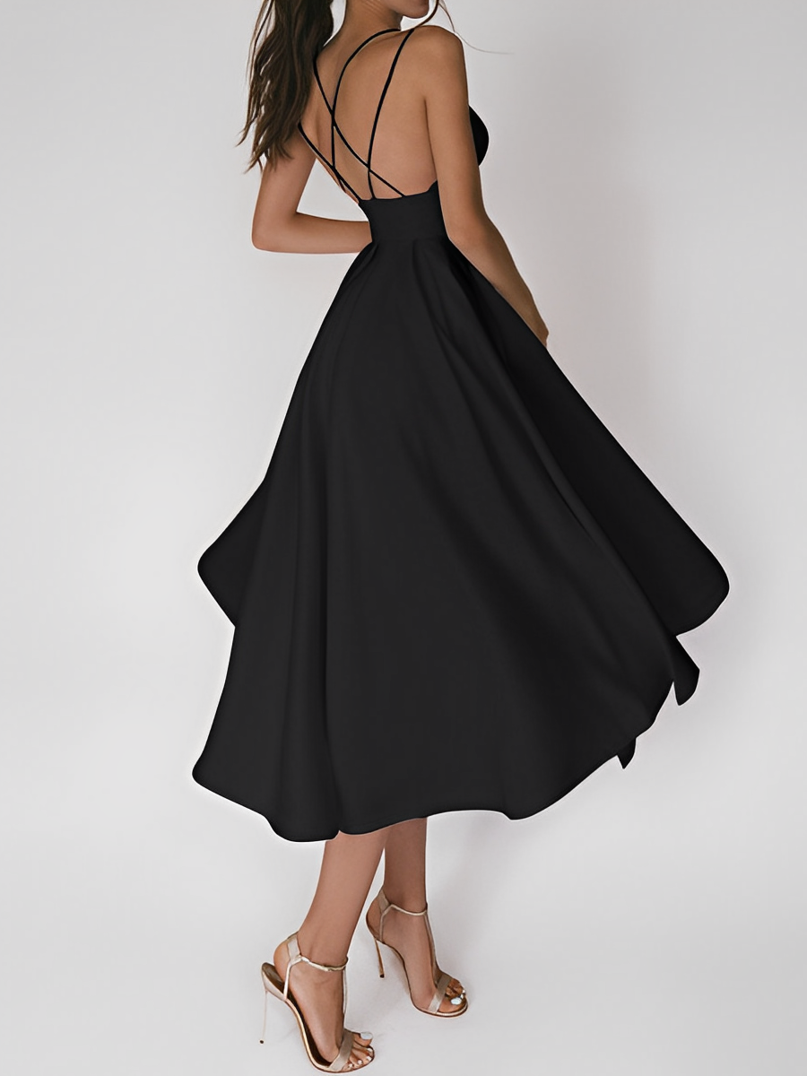 Arlette - Elegantes Spaghetti-Kleid für Damen