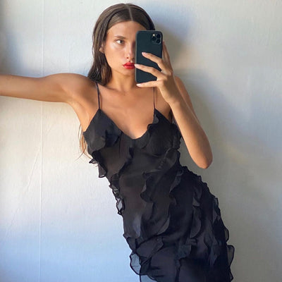 Zara - Kleid mit Rüschen