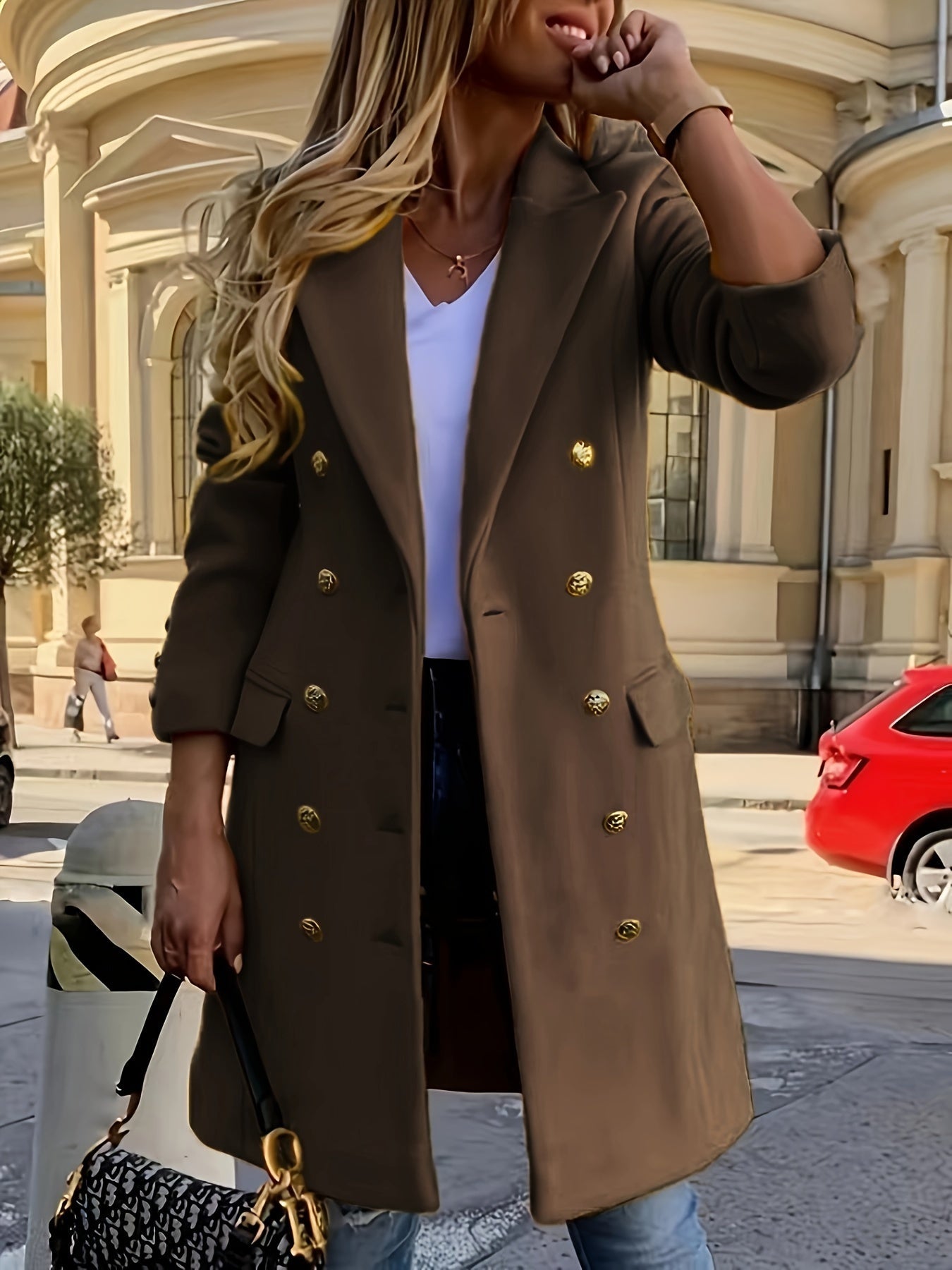 Fernanda - Langer Damen Wintermantel