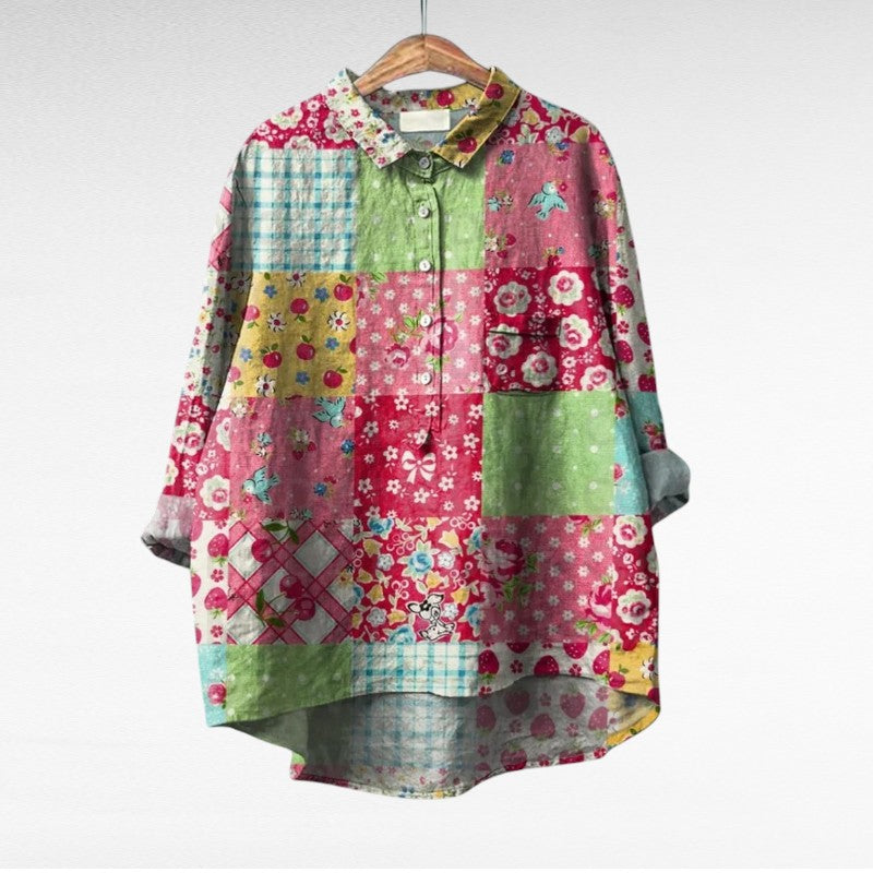 Melinda | Leichte Bluse aus Premium-Materialien