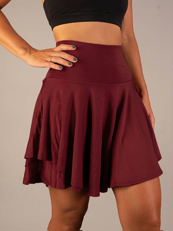 Paulina - Sportrock Damen mit Taschen
