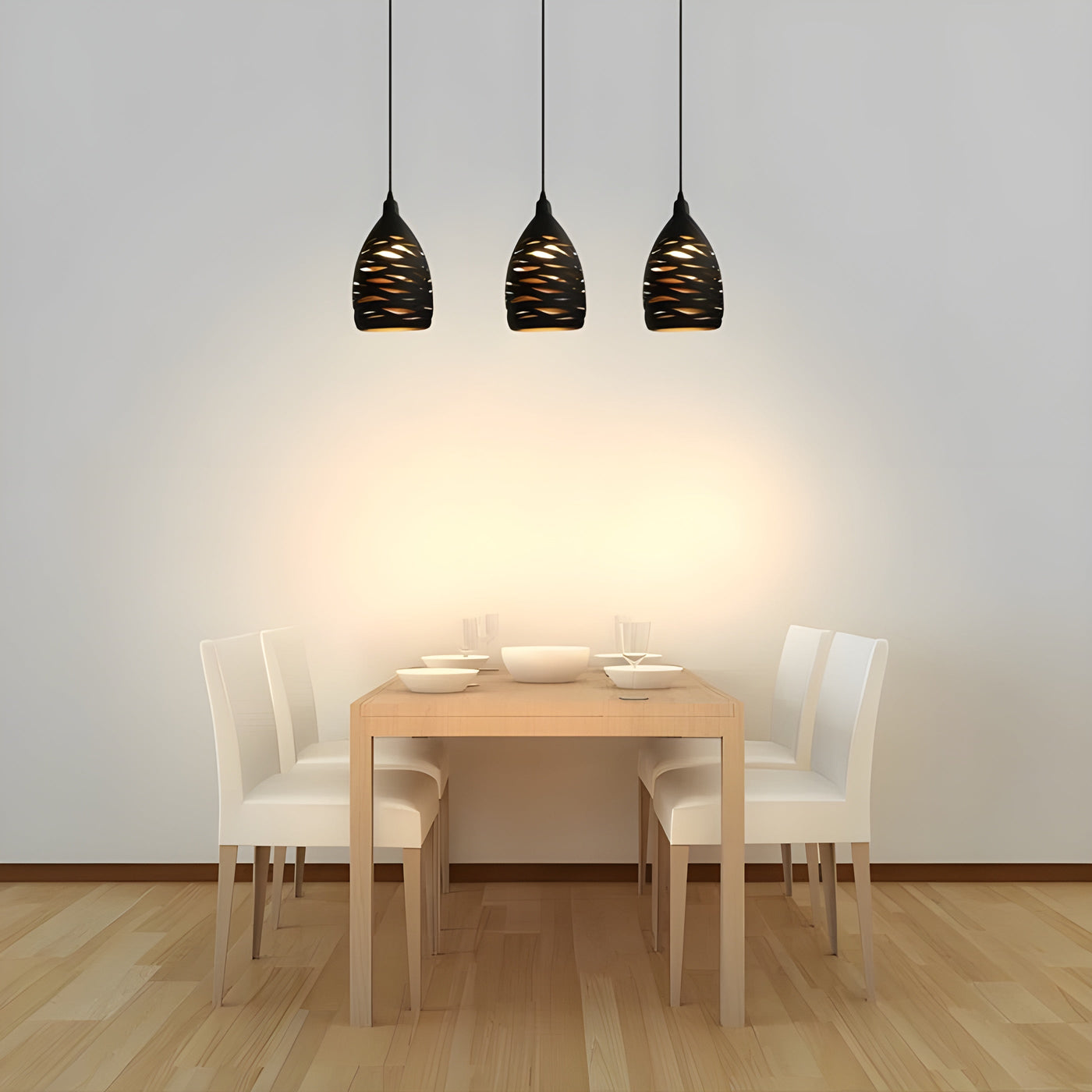LoftWeave Light - Moderne Metallkäfig-Hängelampe