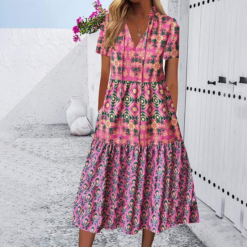 Sofelia™ - Vintage Boho Kleid