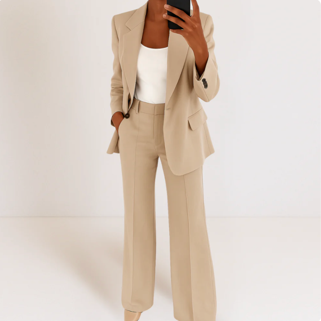 Eleganter Damen-Blazer & Hose