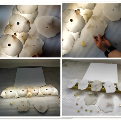 MarbleGleam Light - Luxuriöse Marmor-LED-Wandleuchte