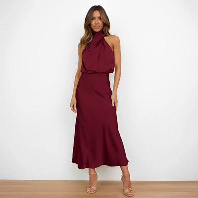 Marley - Elegantes Abendkleid aus Satin für Damen