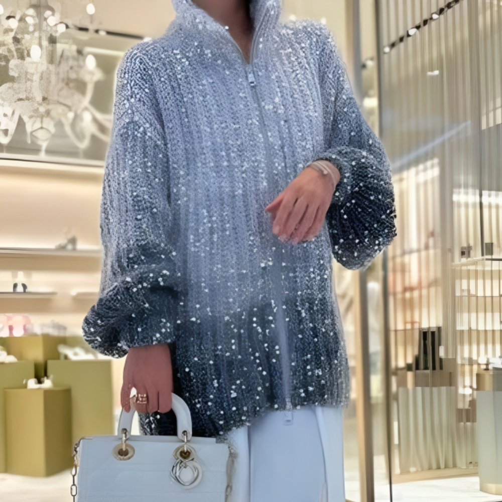 Pailletten-Pullover für Frauen