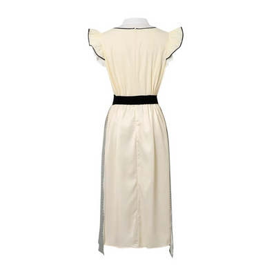 Damen Weiß Oktoberfest Dirndl Kleid