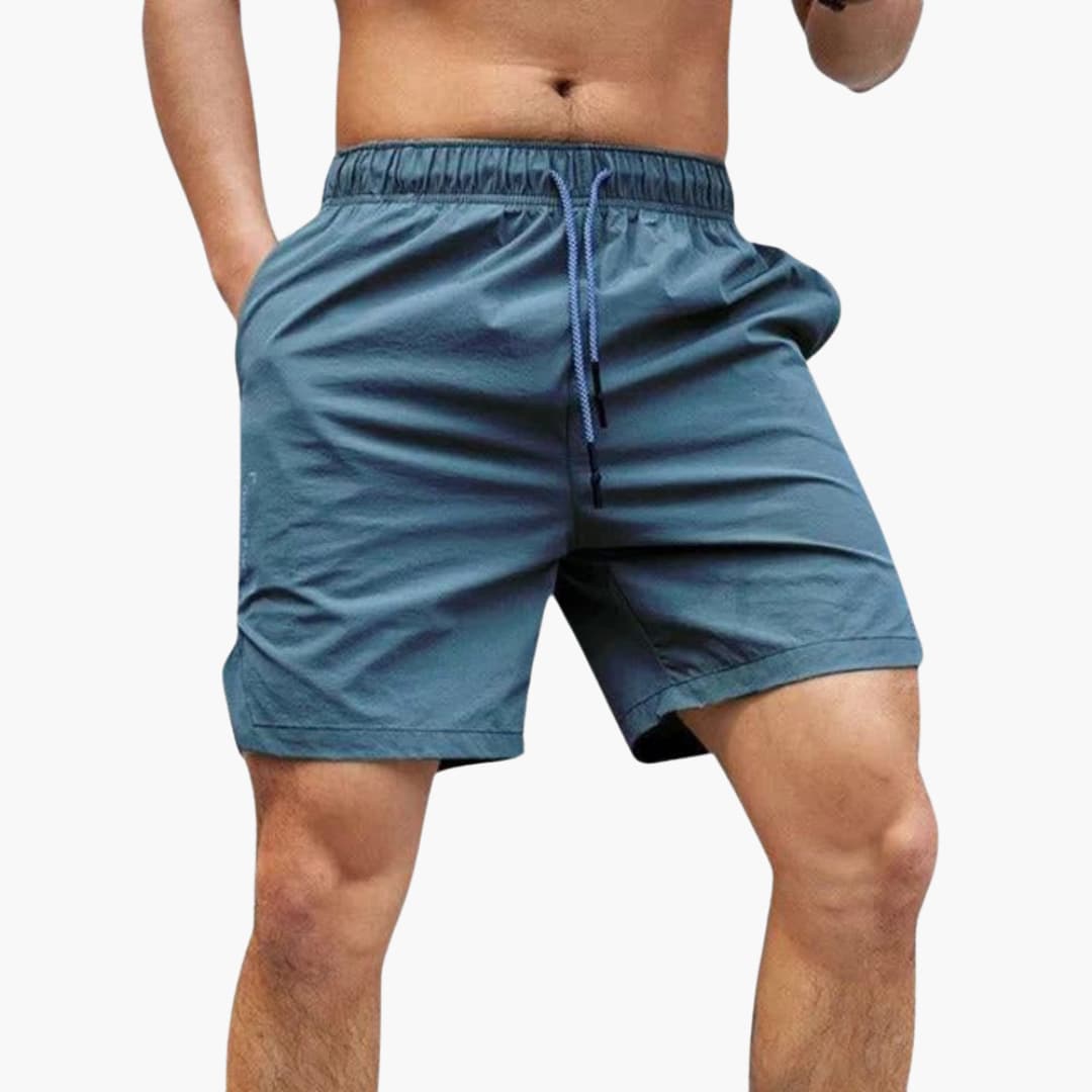 Herren Badeshorts mit Seitentaschen und elastischem Bund