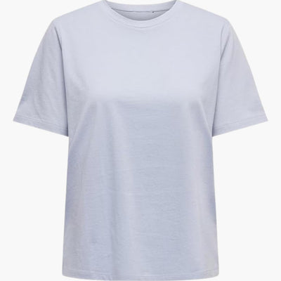 Damen T-Shirt mit Rundhalsausschnitt und kurzen Ärmeln