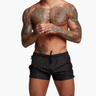 Schnelltrocknende Shorts - für Herren mit Stretch & Zipper