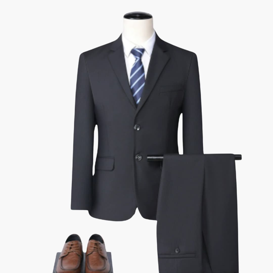 Eleganter Slim Fit Anzug - Herrenoutfit für festliche Events
