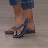 Nelly | Orthopädische Sommersandalen für ultimativen Komfort in Dunkelblau