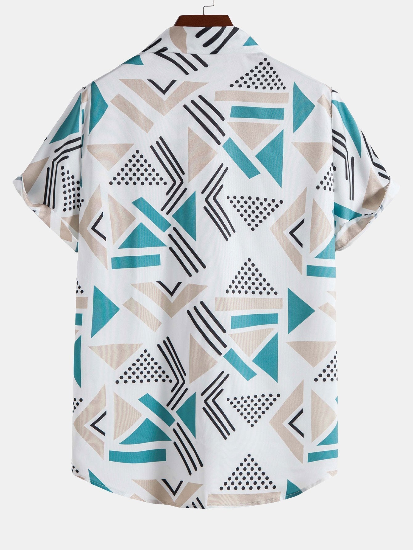Shirt mit geometrischem Druck
