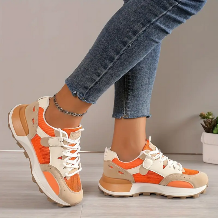 Dolores - Damen Sneaker im Color-Block-Design