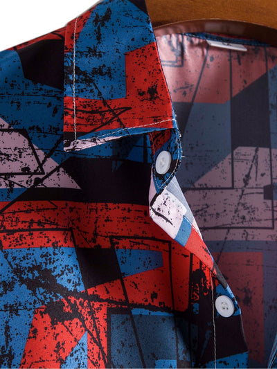 Shirt mit geometrischem Punktedruck