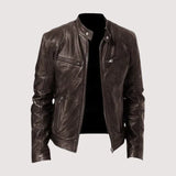 Patrick | Lederjacke für Herren in Braun