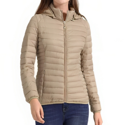 Pufferjacke mit Kapuze für Frauen für den Winter