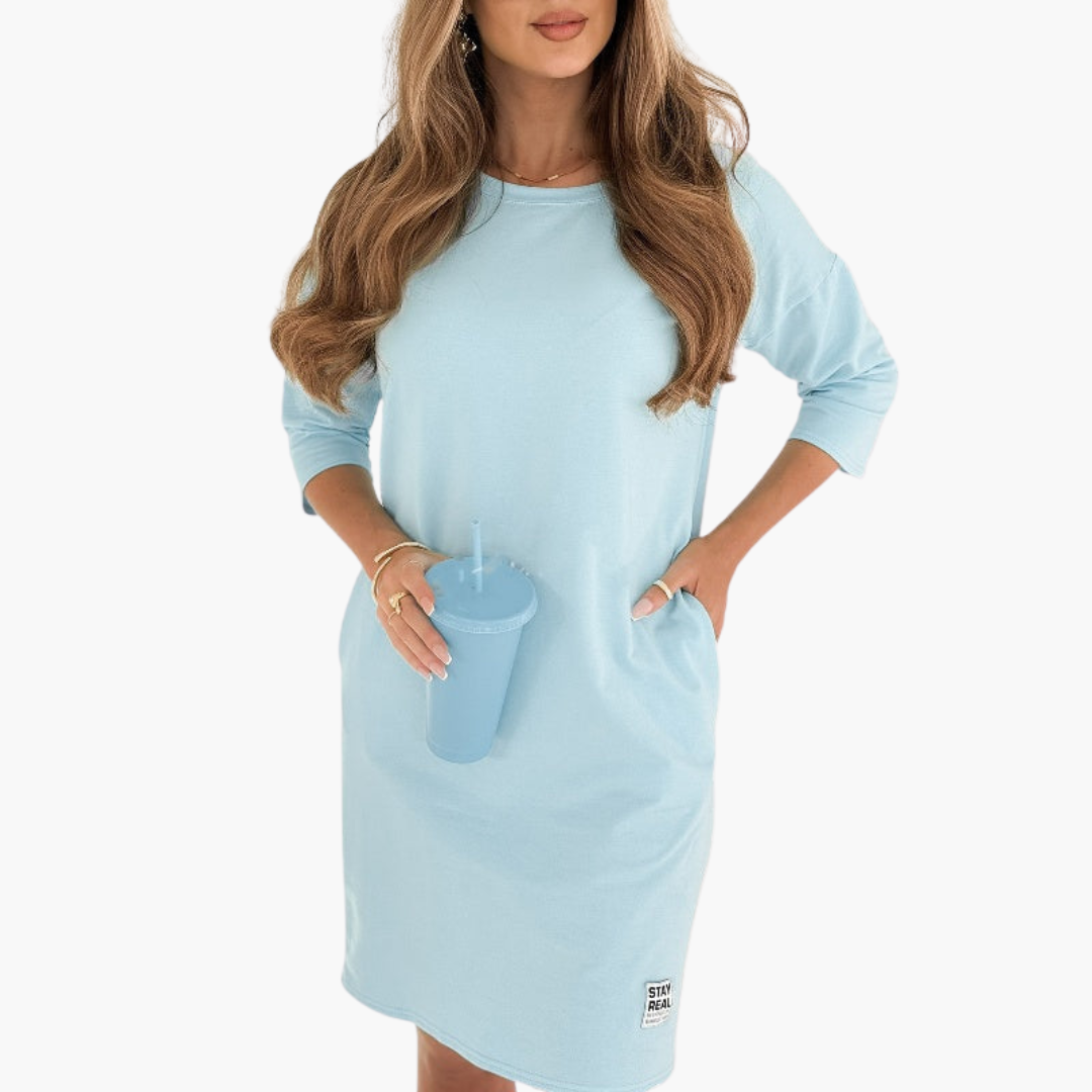 Else | Kleid mit 3/4-Ärmeln und Taschen